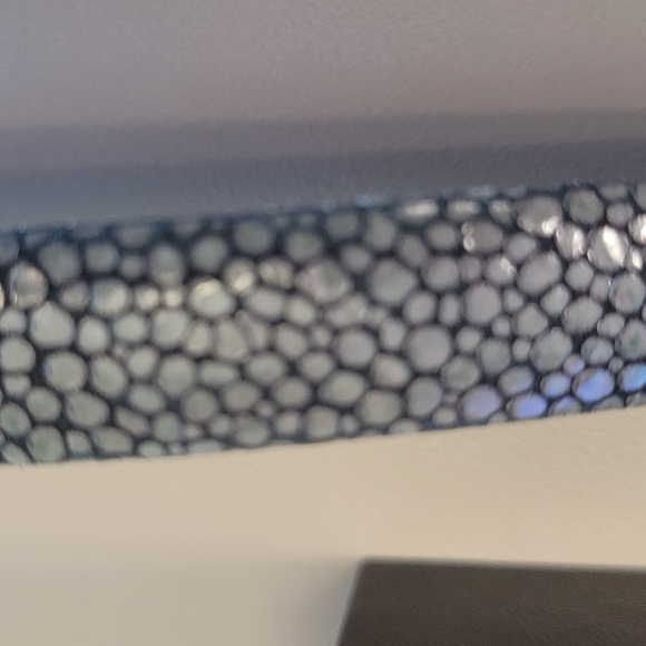 Michael kors women's watch MK 2322 rise silver wrap around pewter leather - Picture 4 of 6